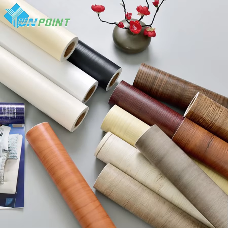 Rouleau de Papier Peint Auto-Adhésif Imperméable en PVC