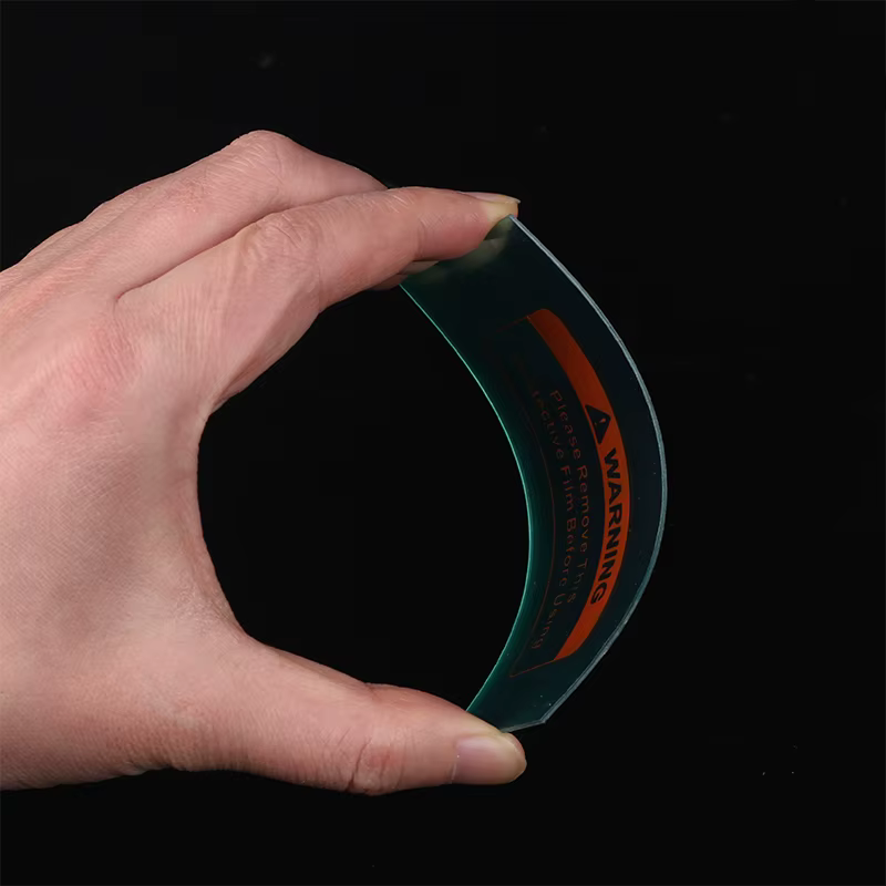 Plaque de protection en plastique (PC)