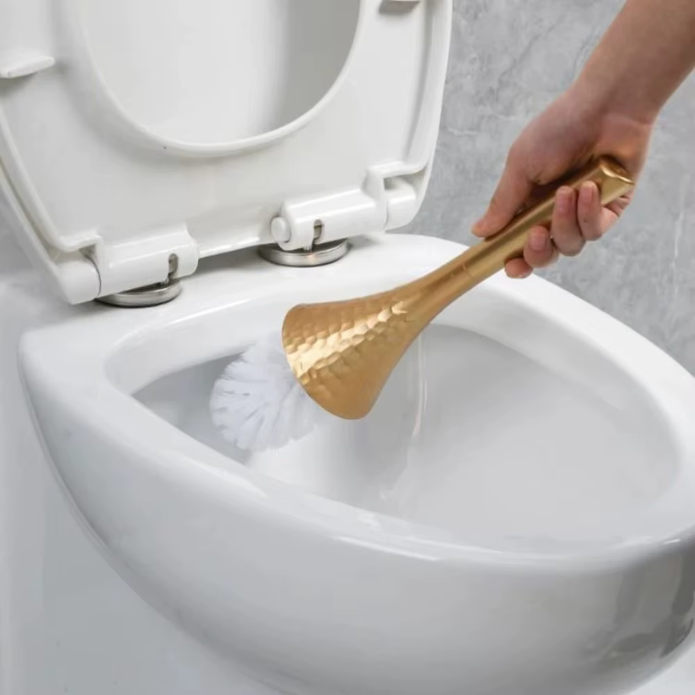 Brosse de nettoyage dorée haut de gamme