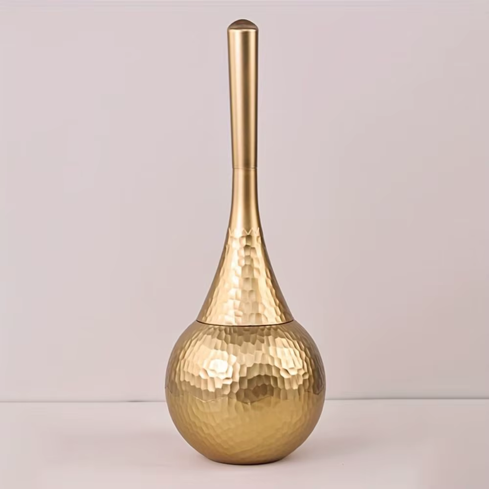 Nouvelle brosse de nettoyage dorée haut de gamme à long manche