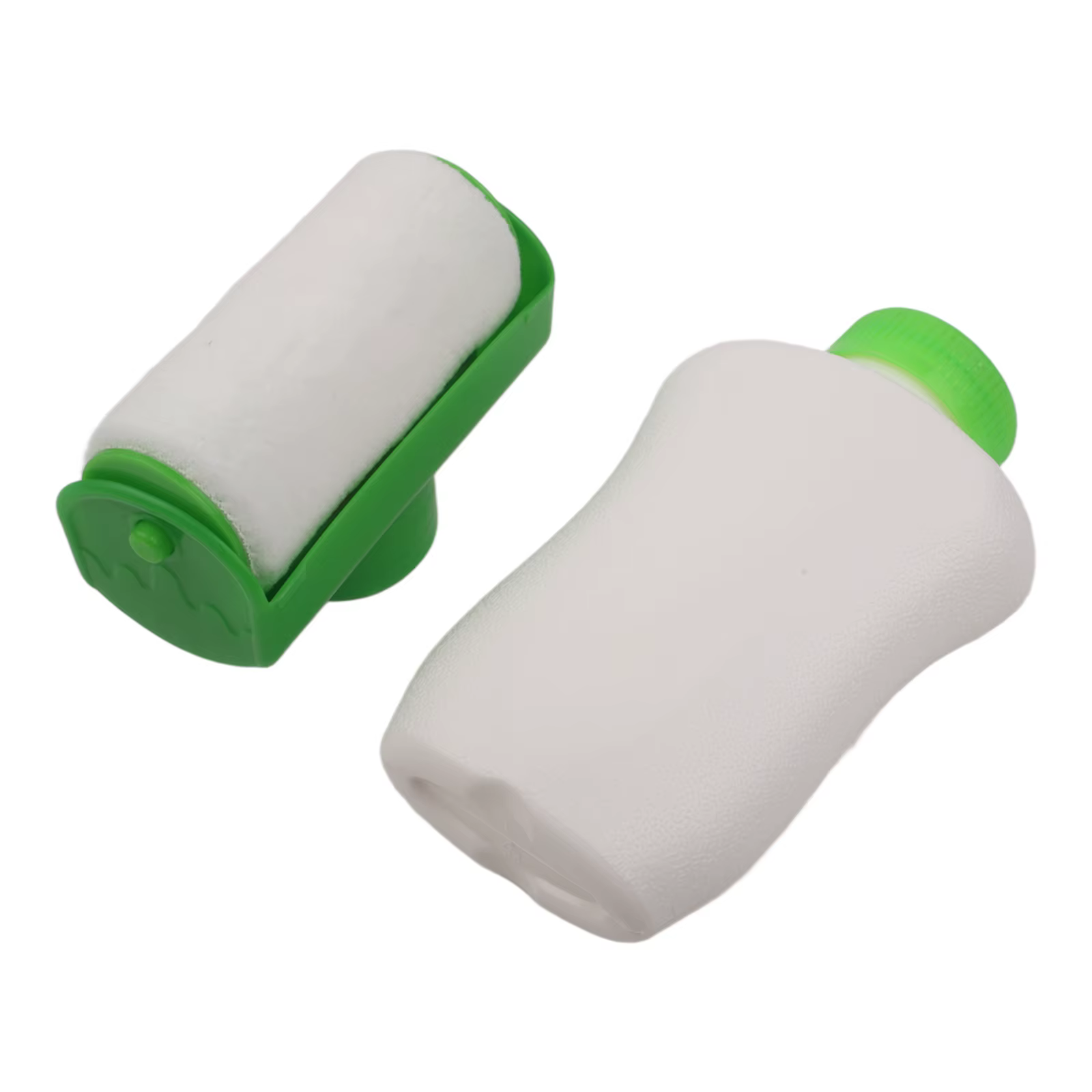 Rouleau de peinture rechargeable pour une application murale lisse