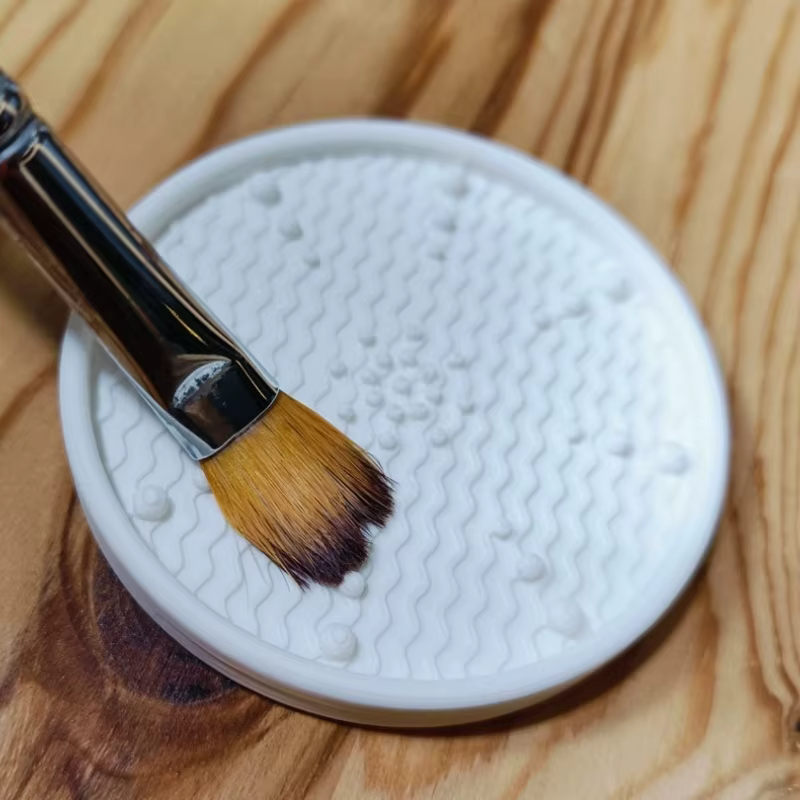 Tampon de nettoyage pour pinceaux