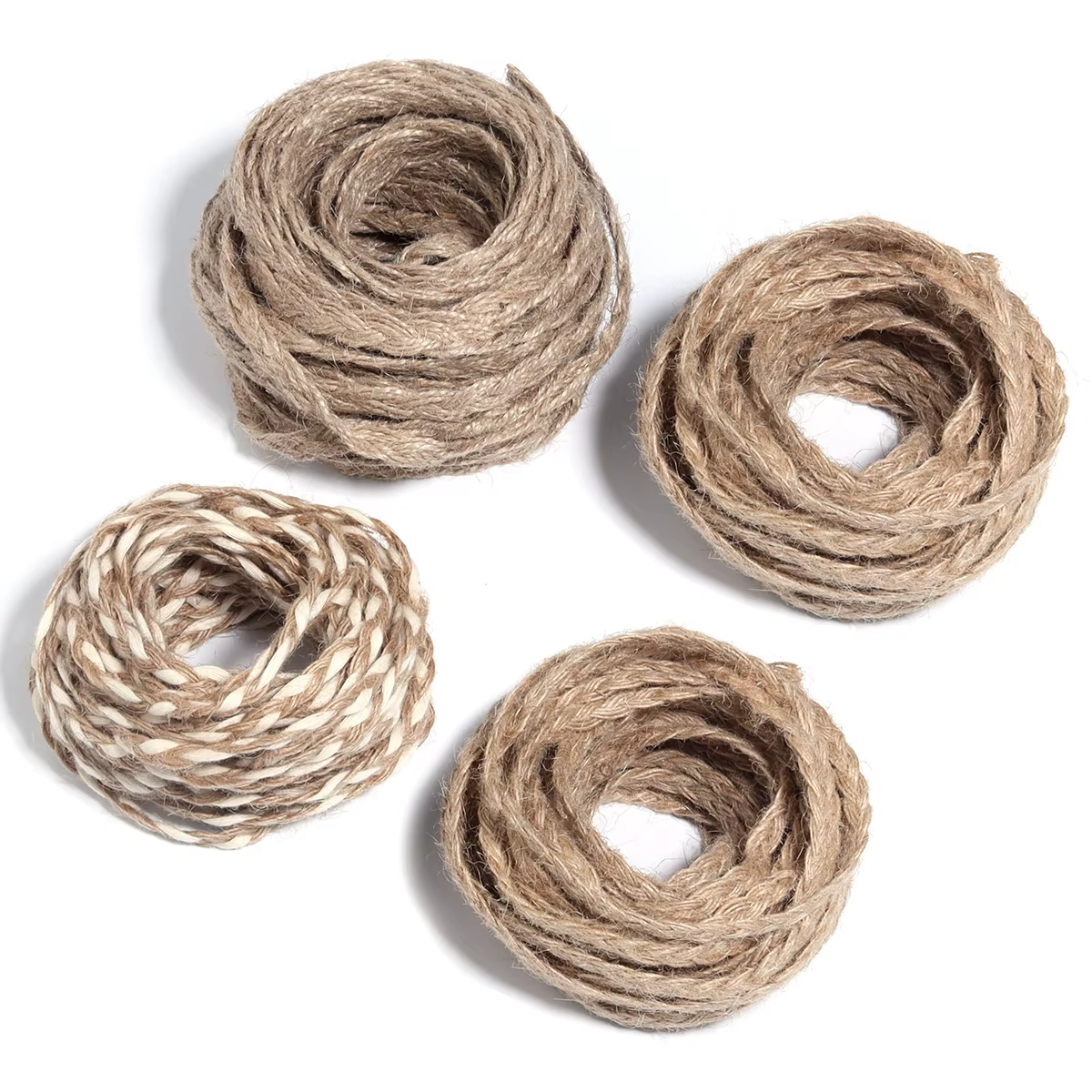 Ruban en tissu de toile de jute de lin