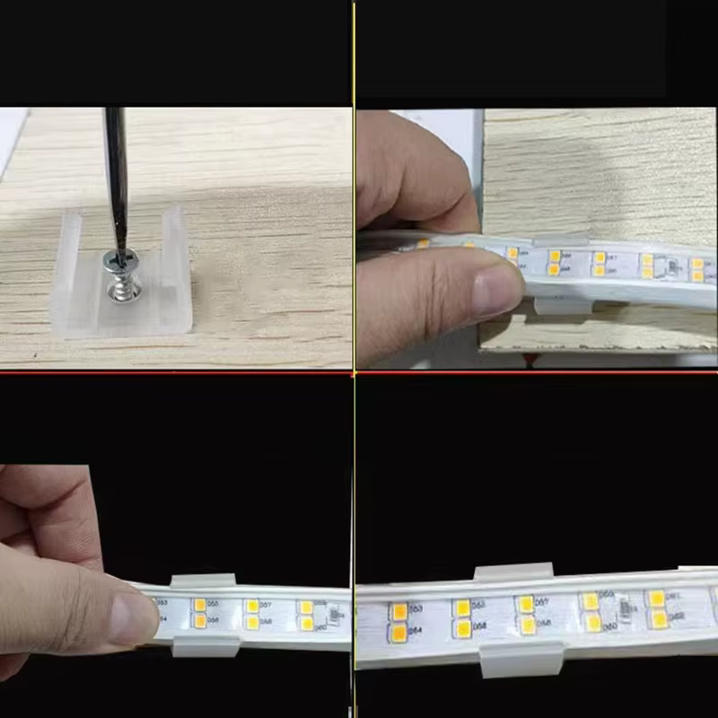 Clips de fixation de connecteur Led