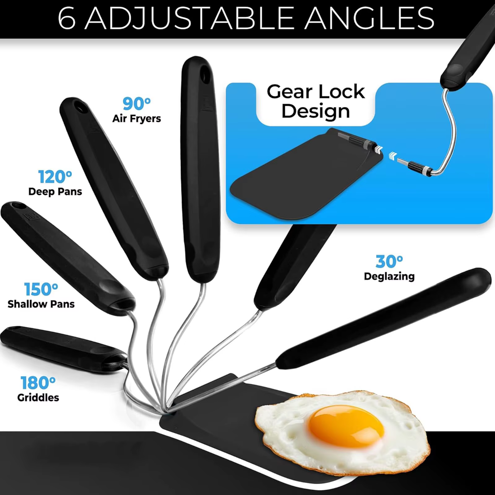Spatule à angle réglable