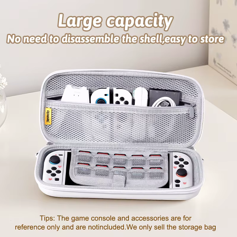 Coque de protection pour Switch 2 avec étui de transport portable, détachable, résistant aux rayures et aux chutes, accessoire de console de jeu