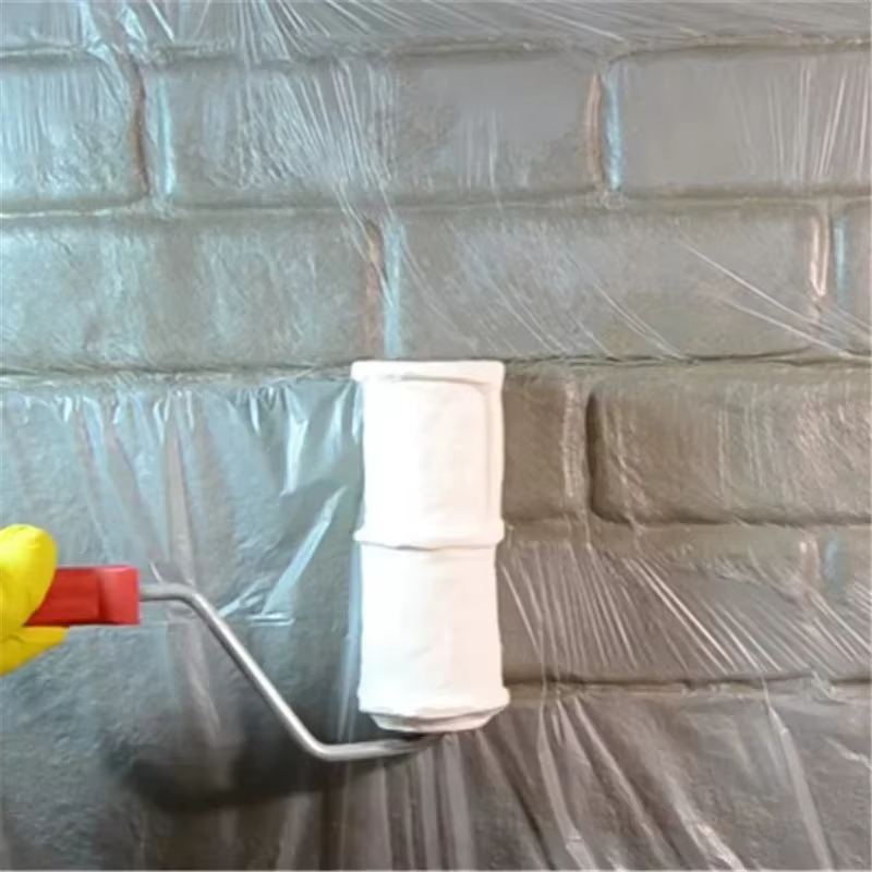 Rouleau de peinture mural professionnel portable avec poignée