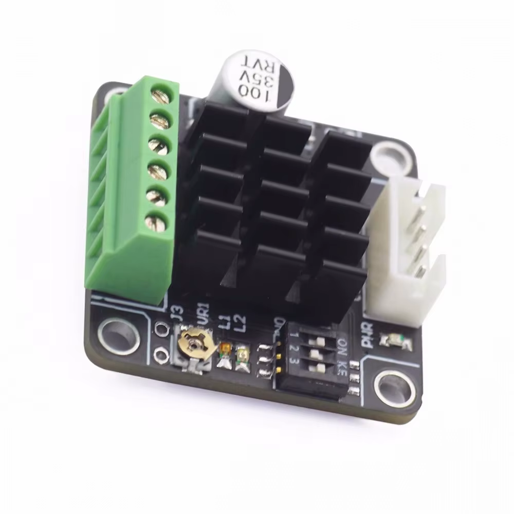 Module de commande de moteur pas à pas 20/28, type à impulsions, DC12-36V, petit moteur pas à pas biphasé à quatre fils avec protection contre les surintensités