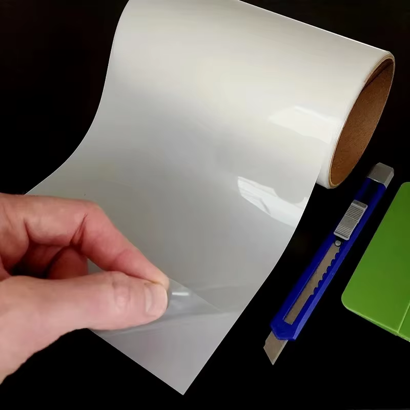 Film de protection anti-salissure en PVC transparent de 7