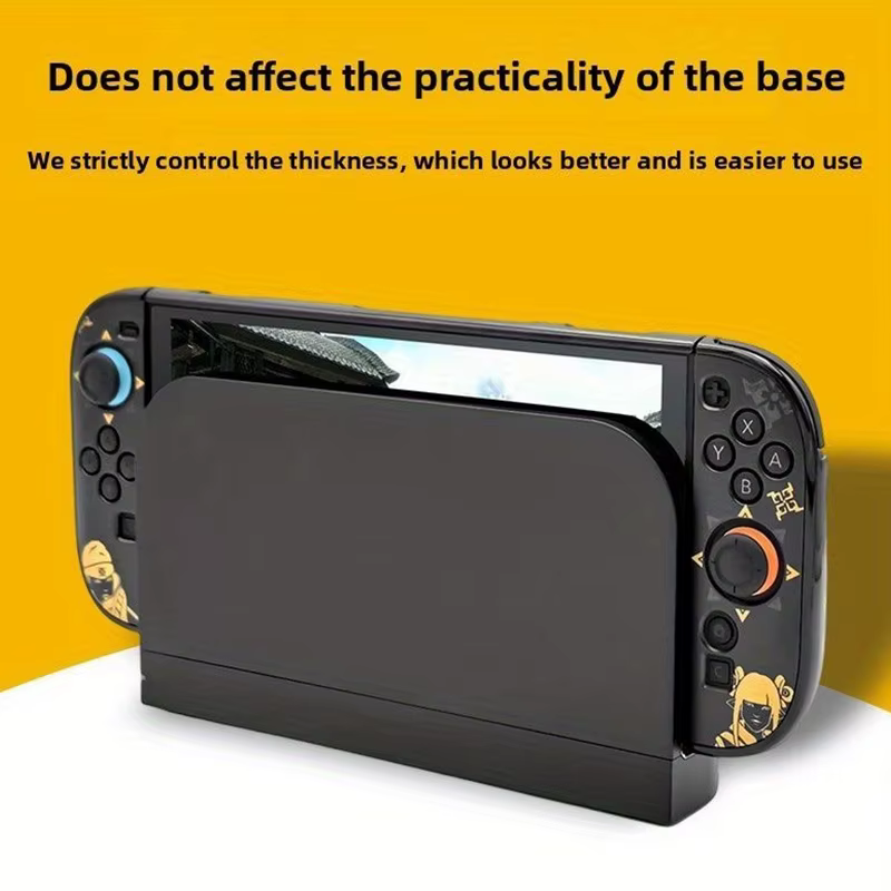 Étui rigide Anime pour Nintendo Switch 2, coque de protection pour dock Switch 2, étui de protection séparé, coque PC, étui pour console de jeu NS2