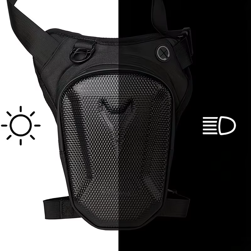 Sacoche de cuisse imperméable pour moto, sac banane, sac bandoulière, pour motard, motocross, équipement moto homme femme