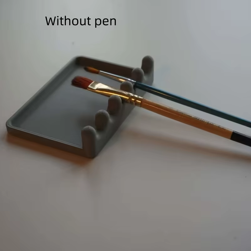 Organisateur de pinceaux portable avec plateau anti-goutte