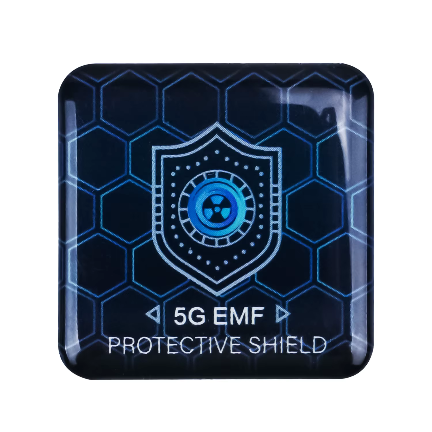 Protection EMF 5G bloqueur Anti-Radiation autocollant Mobile rond carré Ions négatifs scalaire bouclier d'énergie quantique