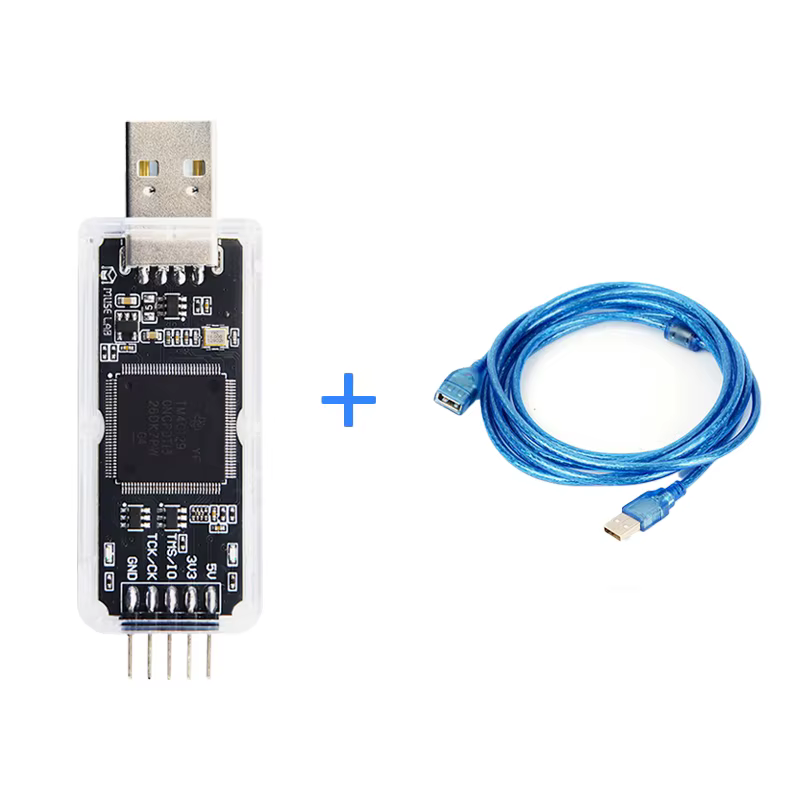 XDS110 Downloader Debugger Simulator TI DSP/MCU C2000 Protection contre les surintensités électrostatiques Plug and Play, aucun pilote requis
