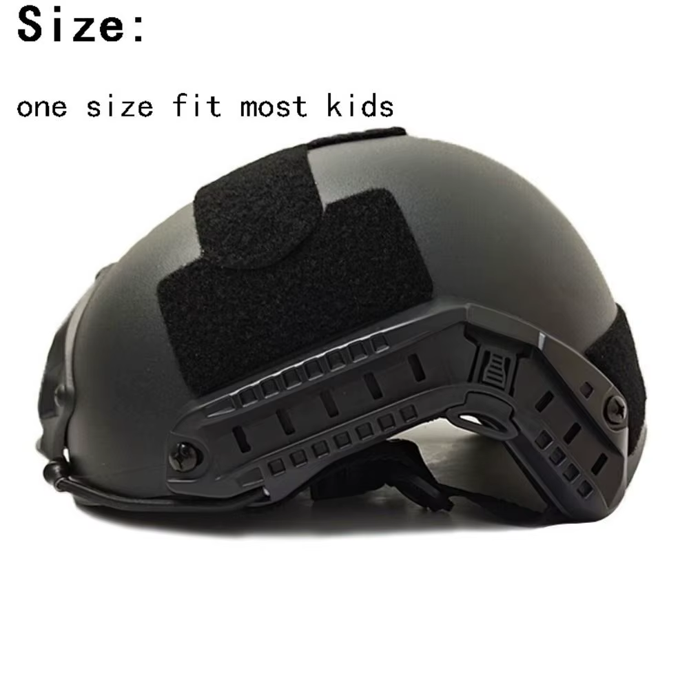 Casque de protection pour jeu de guerre de paintball pour enfants, casque de l'armée, casque DulFAST souple, accessoires militaires, casque de sport rapide
