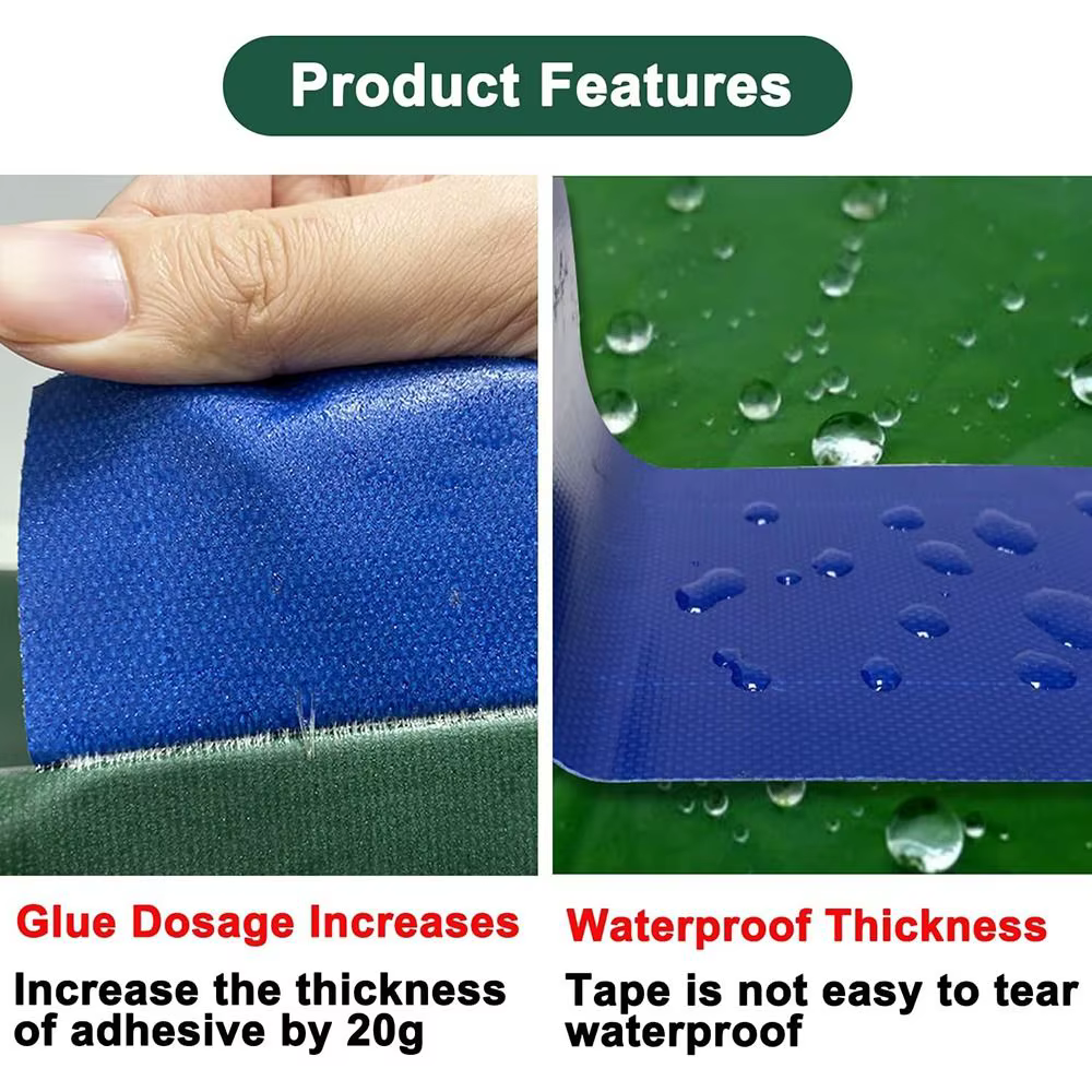 Ruban de réparation imperméable pour bâche