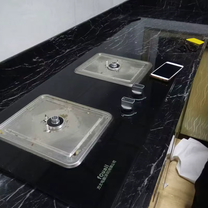 Papier peint auto-adhésif étanche pour poêle à film huileux de cuisine