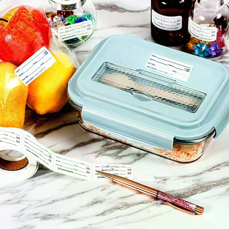 Rouleau d'autocollants de cuisine auto-adhésifs amovibles
