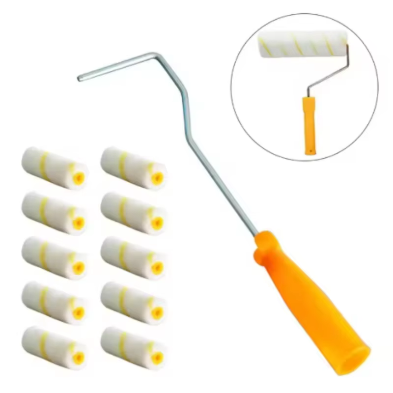 Kit de rouleaux de peinture 11 pièces: obtenez des murs d'apparence professionnelle