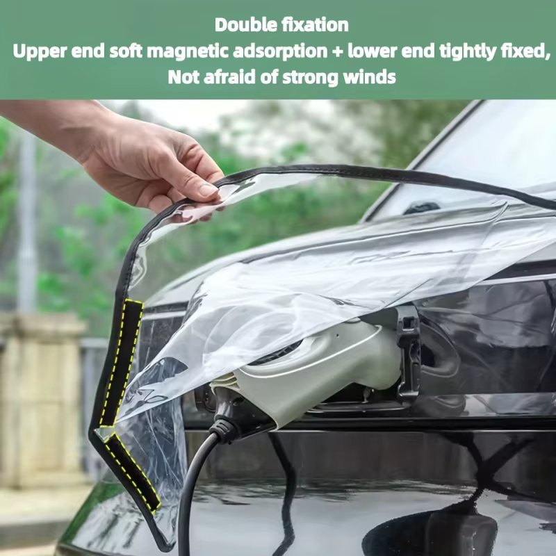 Couvercle de Port de chargement EV étanche et Anti-poussière, ajustement universel pour toutes Tesla/Nissan/Ford EV et PHEV, Protection Anti-neige, pluie et glace