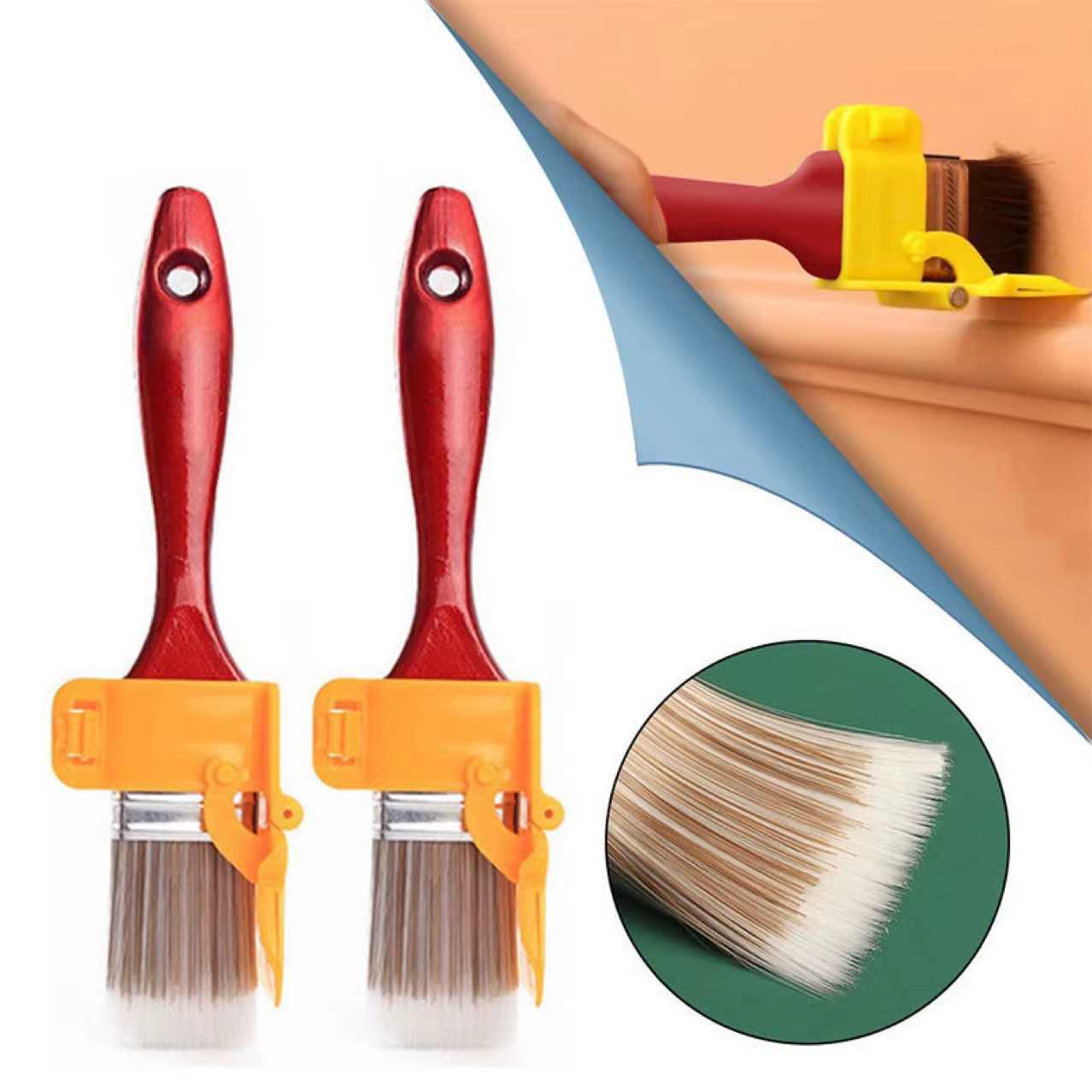 Pinceau de peinture pour mur intérieur et toit