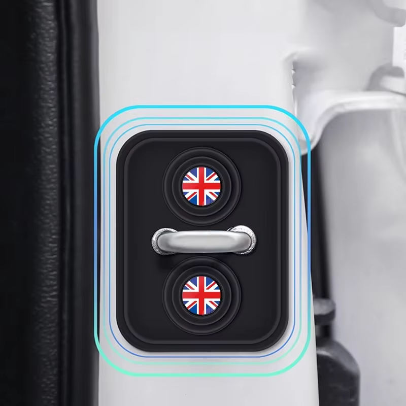 Housse de Protection décorative pour serrure de porte, étui pour MINI Cooper R56 R55 R60 F54 F55 F56 F60 Coutryman Clubman, accessoires de style de voiture