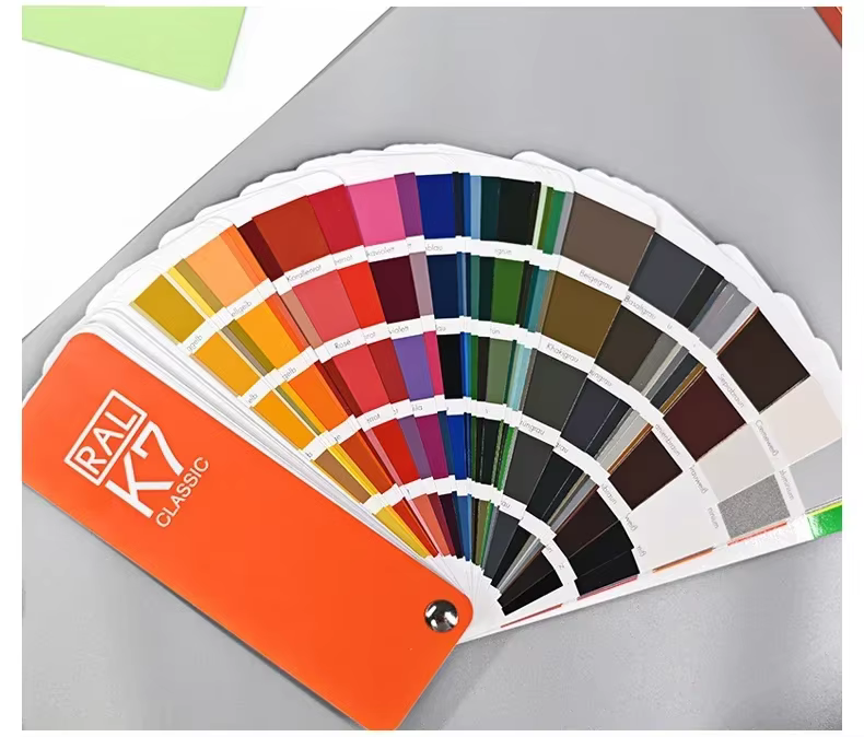 Carte de couleurs RAL originale allemande