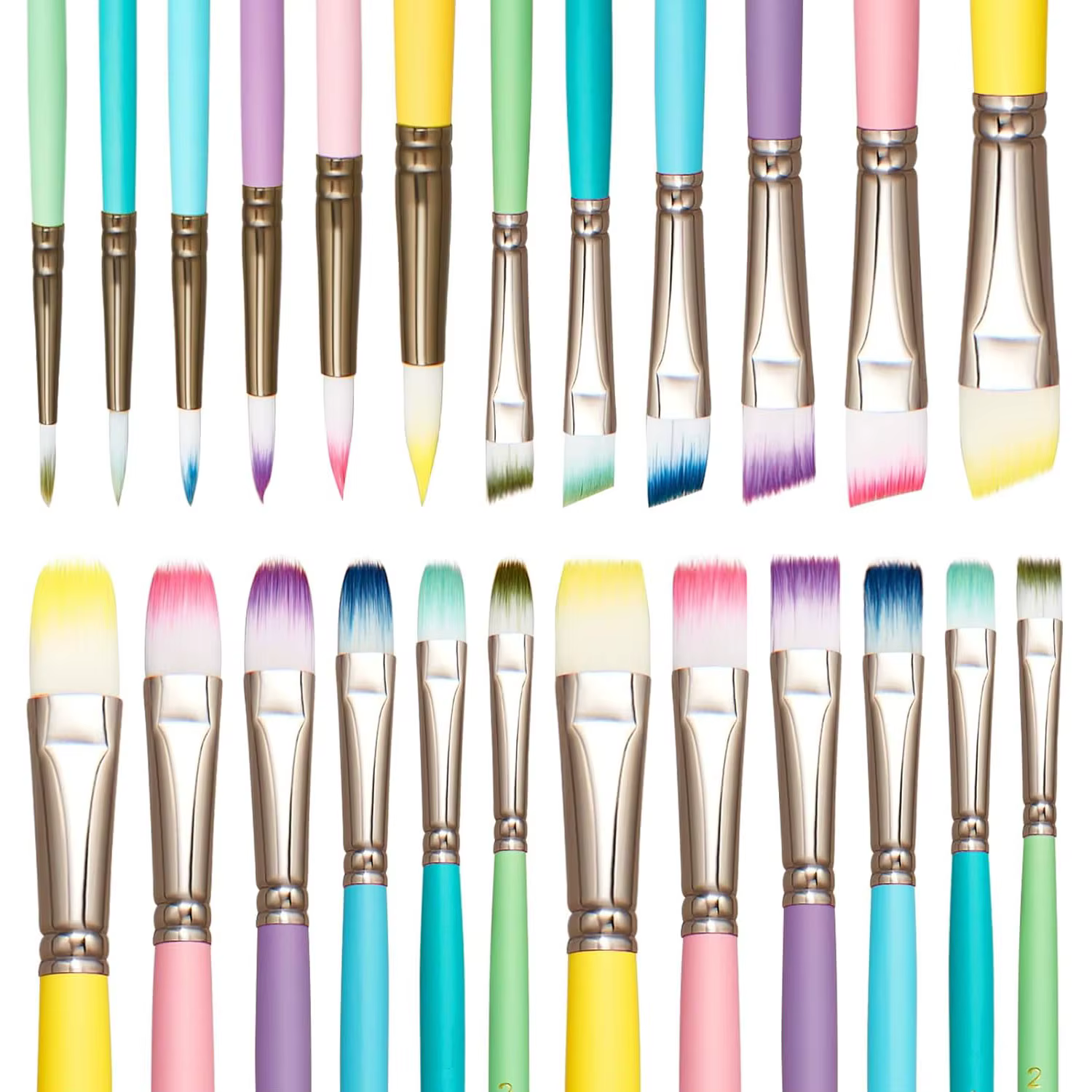Ensemble de 6 pinceaux de peinture