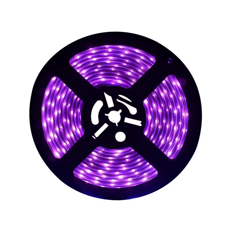 IP67 IP65 étanche UV Ultraviolet Flexible LED bande 12V 395-400nm extérieur violet scène fête DJ voiture danse bande