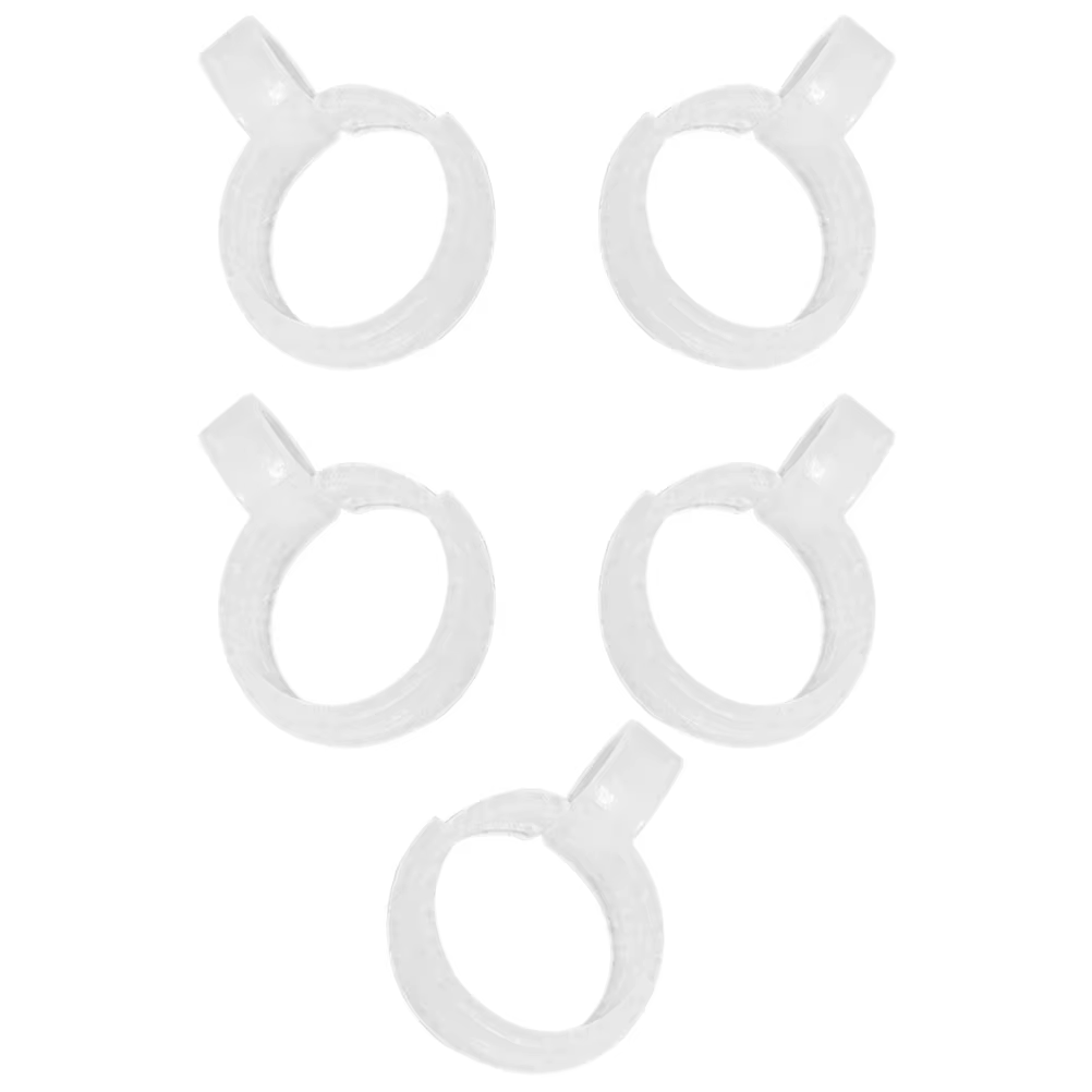 Lot de 5 pinces à rouleaux croisés