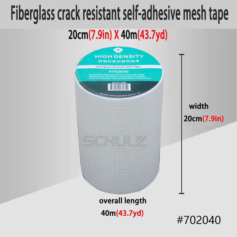 Ceinture en maille auto-adhésive Anti-fissure en fibre de verre