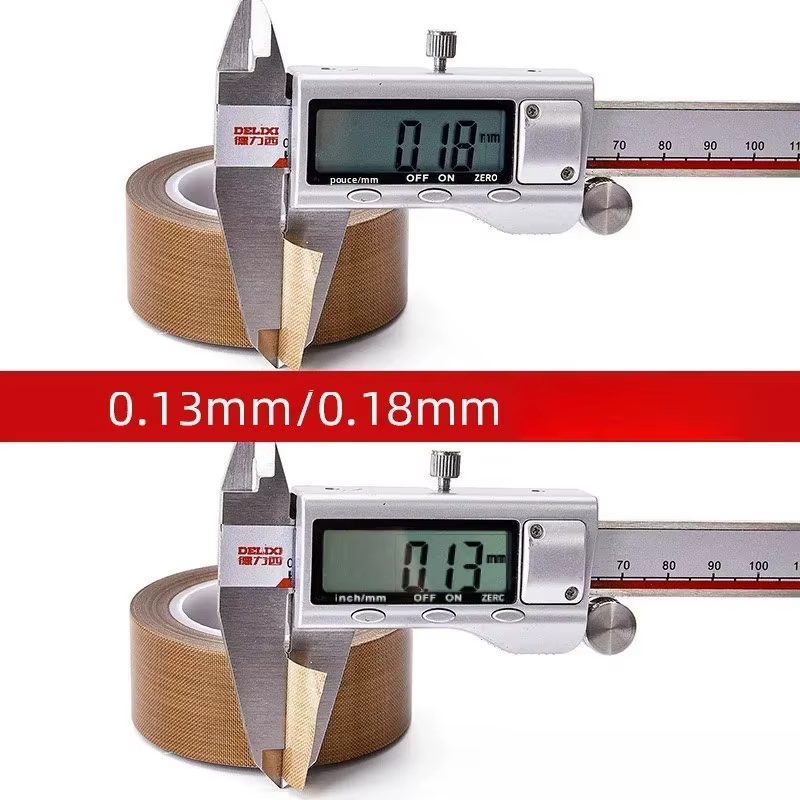 Ruban adhésif en PTFE, largeur du tissu 5 ~ 100mm