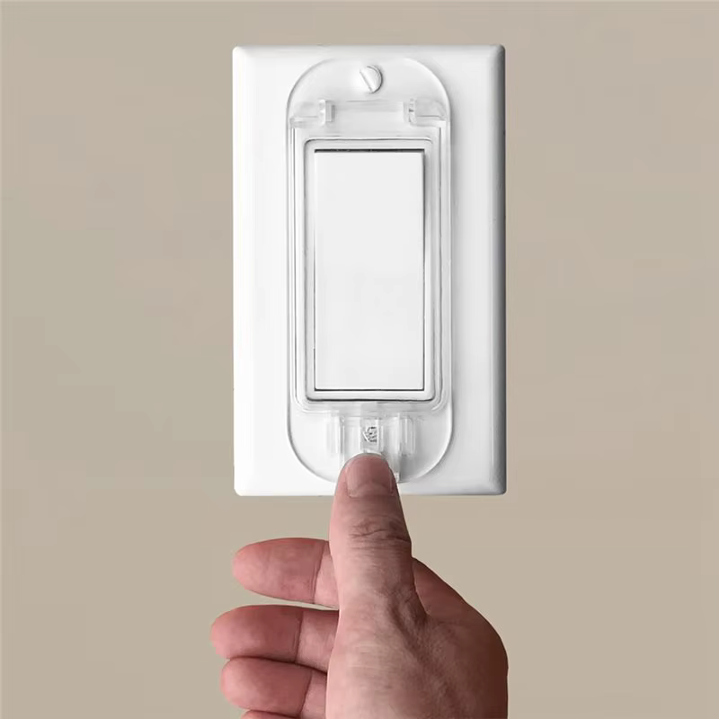 BSEVB-Baby Proof Wall Switch Cover Guard 6 protections pour interrupteurs à bascule, protection pour vos lumières ou circuits