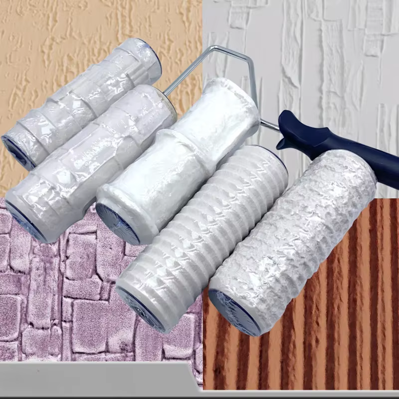 Rouleau de peinture décoratif