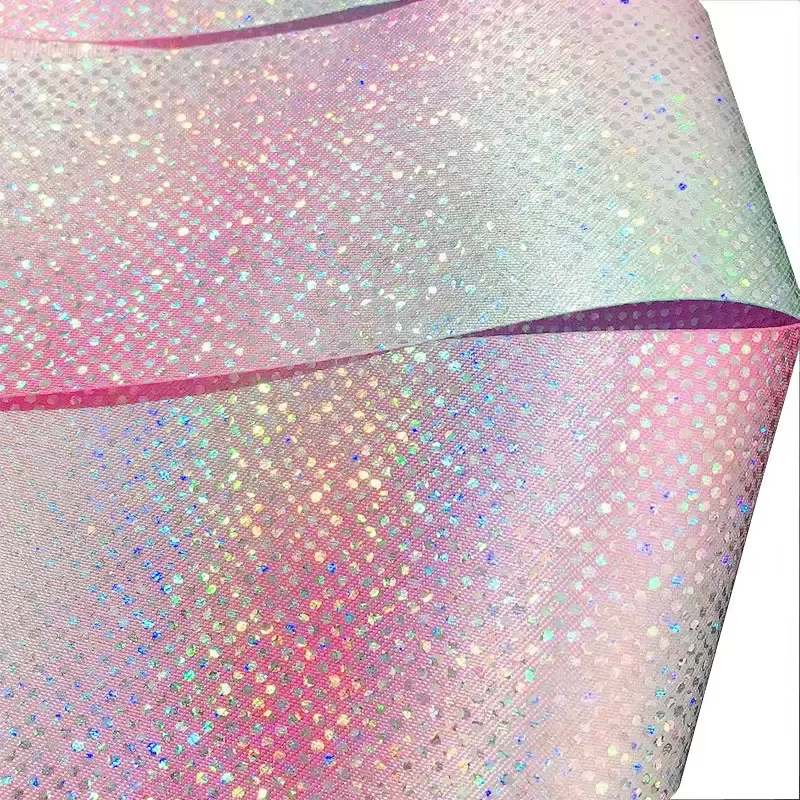 Équipement de gymnastique rythmique 2M/4M, banderole de Ballet, ruban de danse, tige torsadée rythmique, bâton arc-en-ciel, entraînement étoile clignotante