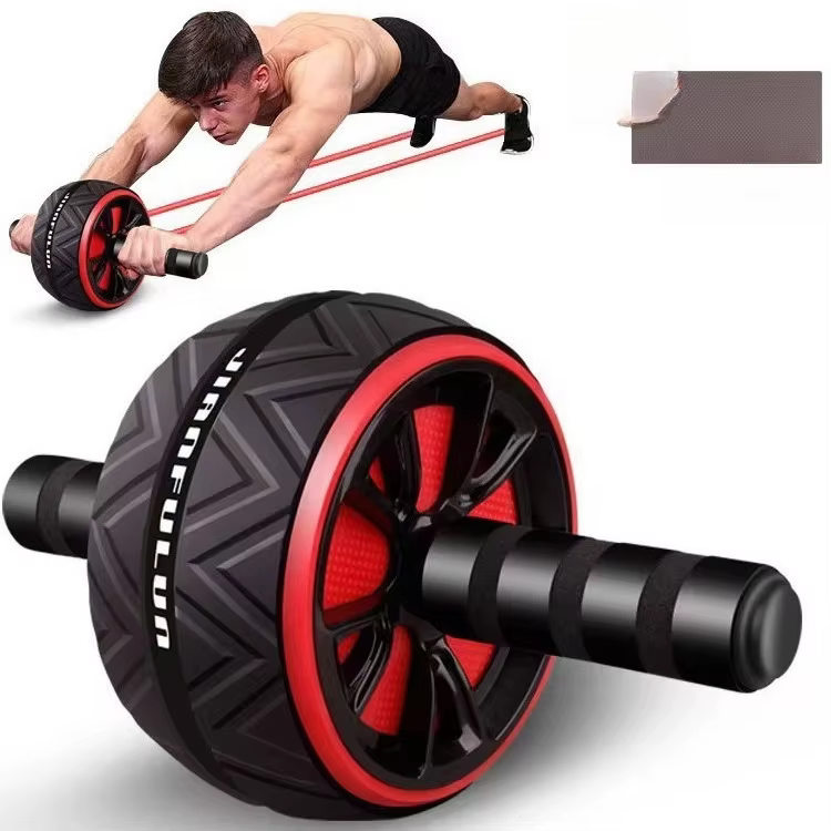 Roue abdominale, roue musculaire abdominale, rouleau, exercice abdominal, équipement de fitness, exercice abdominal pour hommes et femmes
