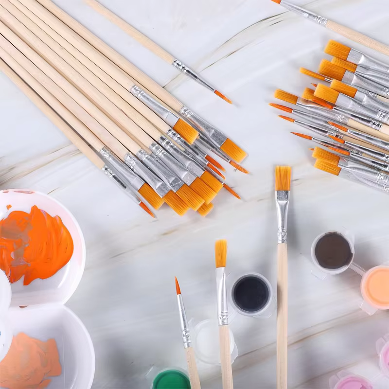 Lot de 40 pinceaux de peinture - 20