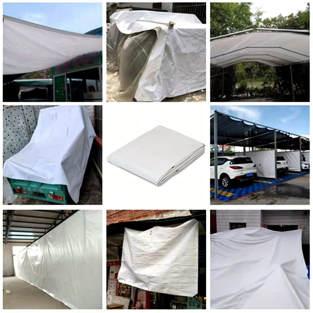 Grande bâche personnalisée blanche 3x5 6 8m * 8 10 12 3 4x4 6m