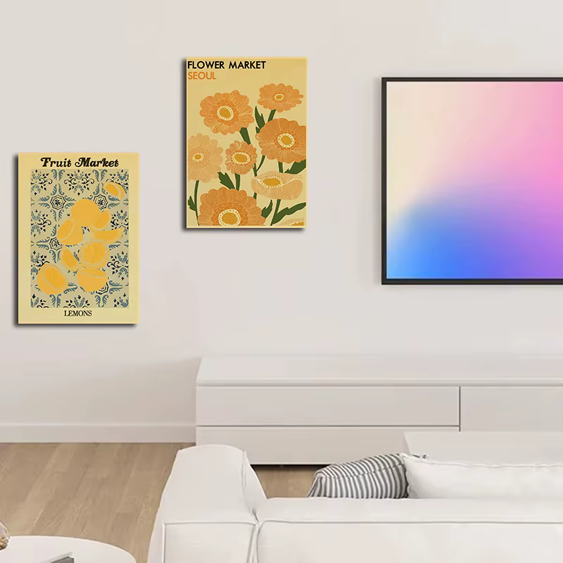 Affiche murale artistique sans cadre