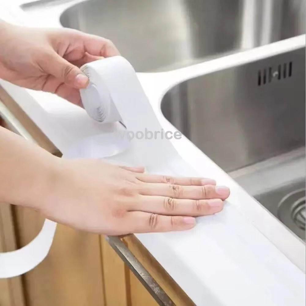 Bande d'étanchéité en PVC pour salle de bains