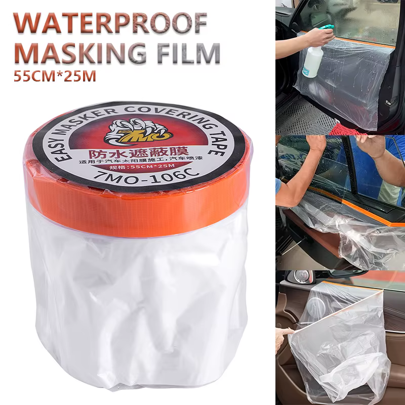Film de protection auto-adhésif imperméable pour peinture
