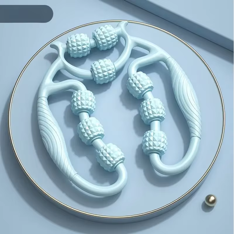 Rouleau de Massage cellulite et lymphatique, bâton de Fascia pour jambes, cuisses, mollets, soulagement de la douleur des tissus profonds, sculpture corporelle, récupération d'athlète