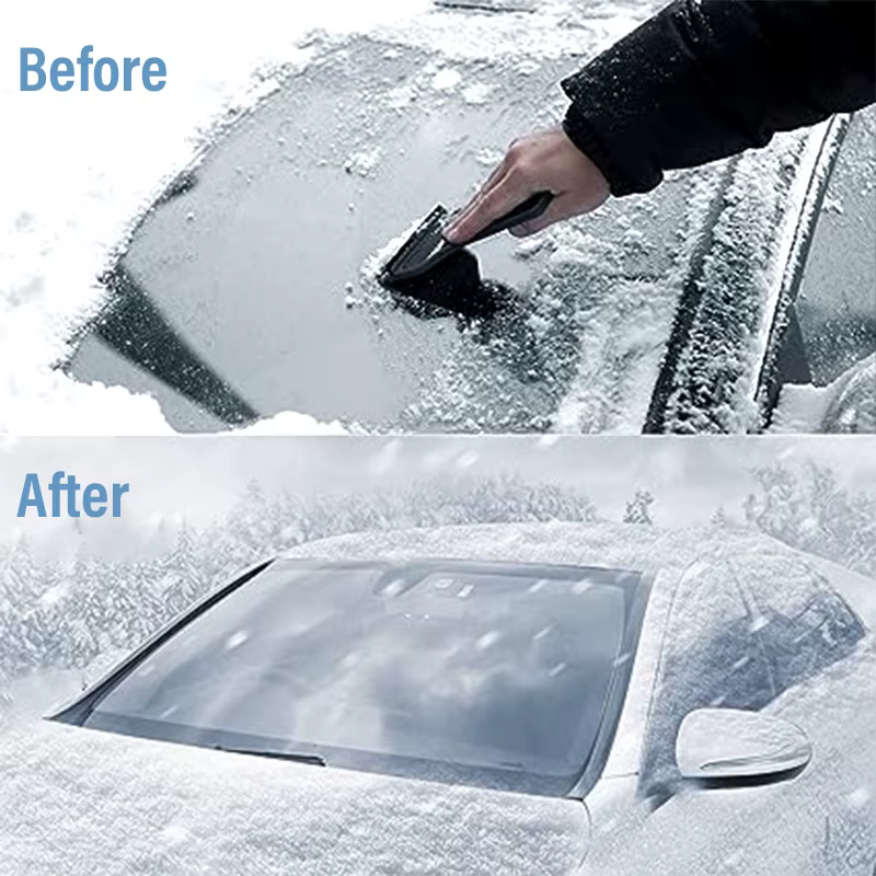 Bouclier Anti-UV pour pare-brise de voiture, 1 pièce, pour l'hiver, pour fenêtre avant, Anti-gel, Protection extérieure