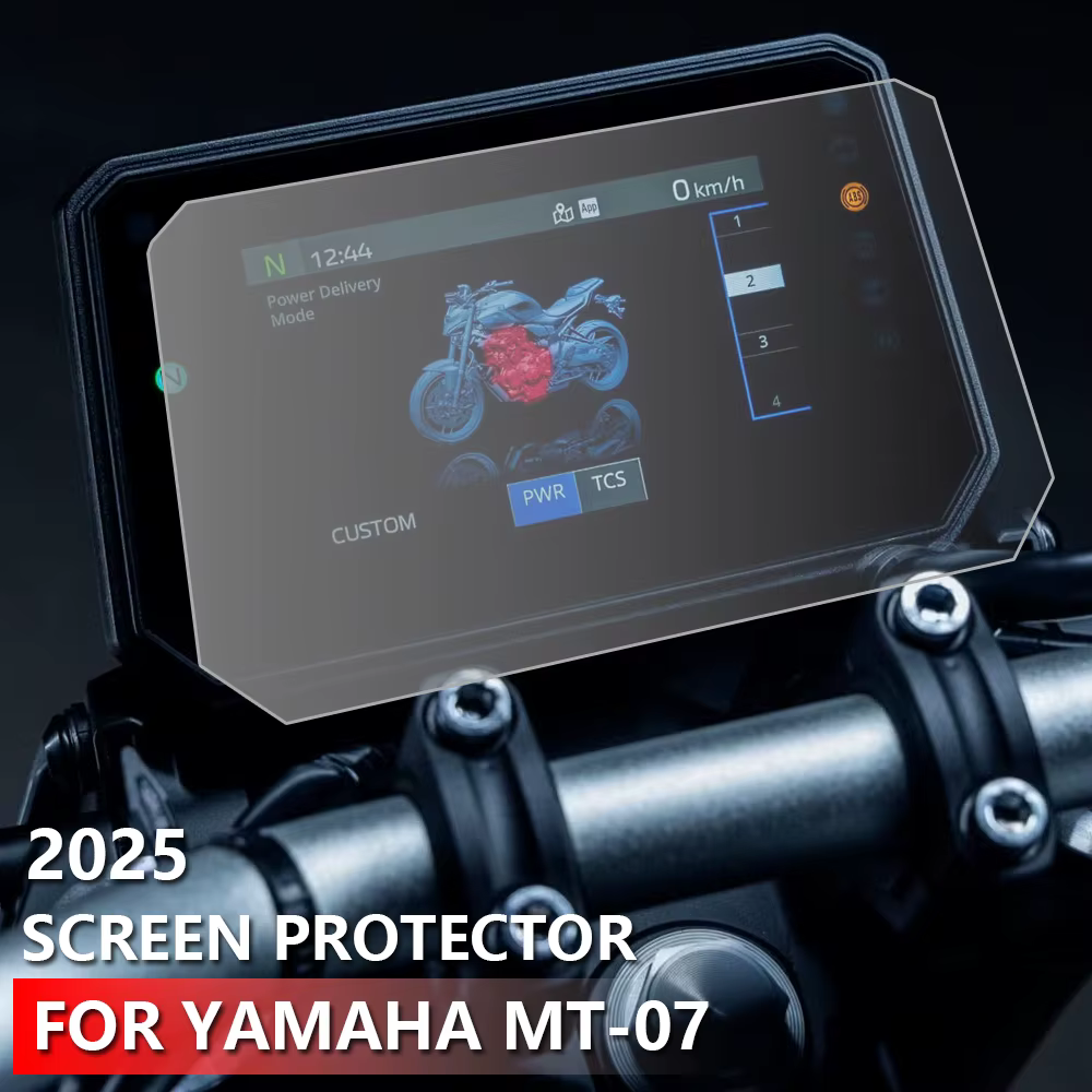 Film d'instrument de Protection pour moto Yamaha MT-07 MT 07, accessoires de tableau de bord pour écran de groupe de rayures MT07 2025
