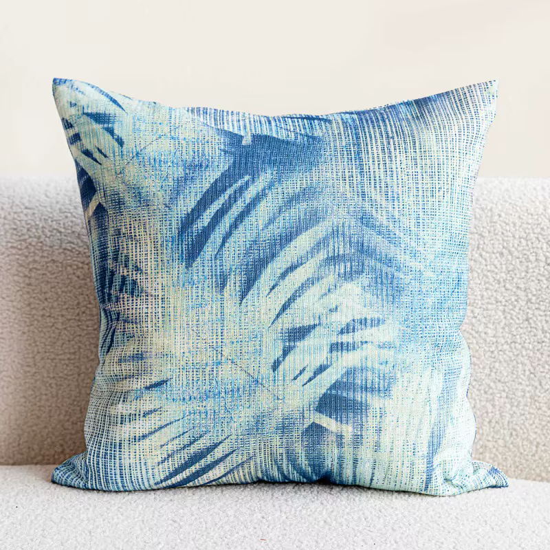 Housse de coussin imperméable de luxe moderne pour l'extérieur, protection solaire, pour mobilier de patio, jardin et décoration intérieure