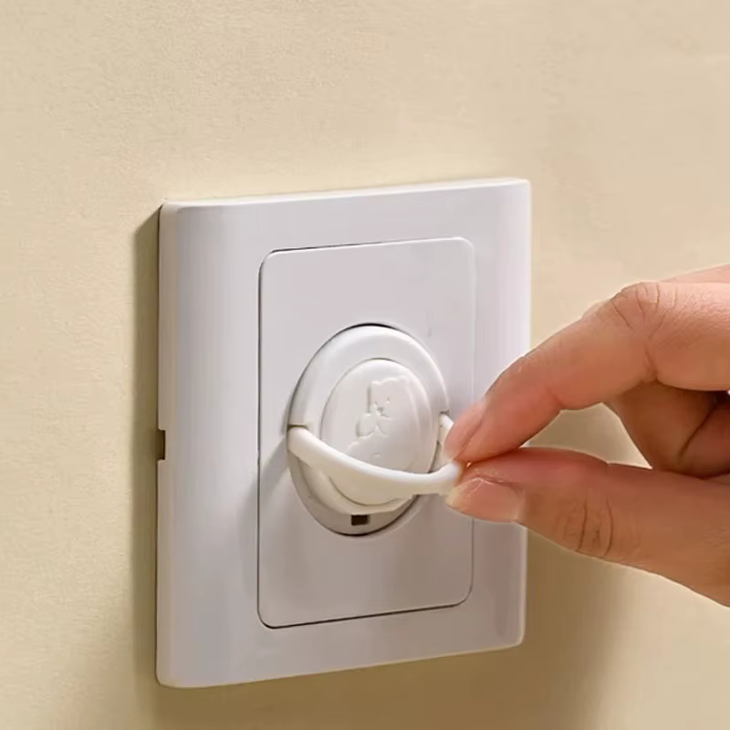 Couvercles de prise de sécurité pour bébé, 10 pièces, protecteurs de prise électrique, couvercle de prise Anti-choc électrique, Protection sûre pour enfants