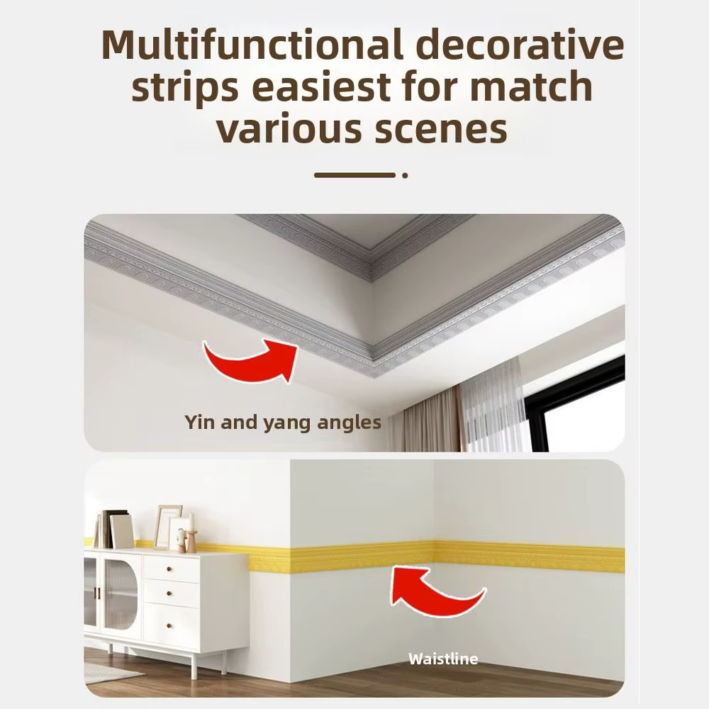 Autocollant de décoration murale de 2.3m de long