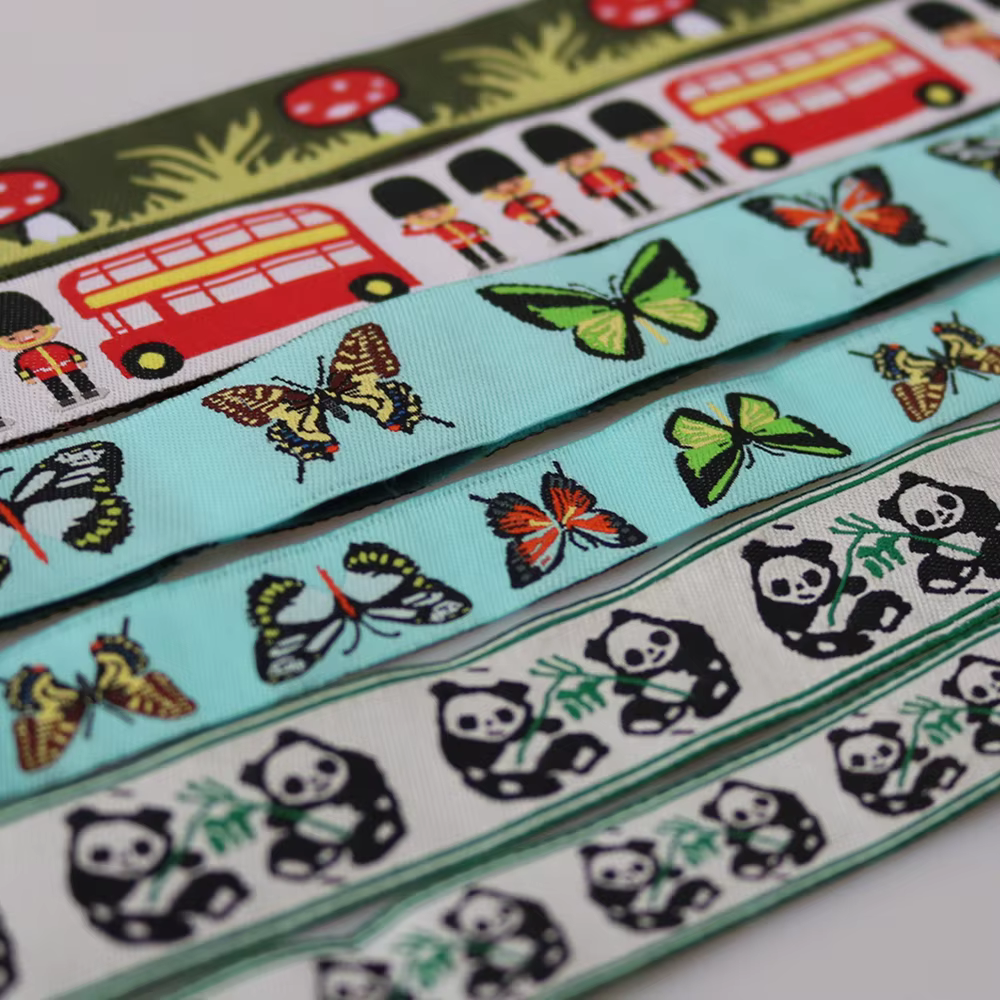 Ruban Jacquard de dessin animé