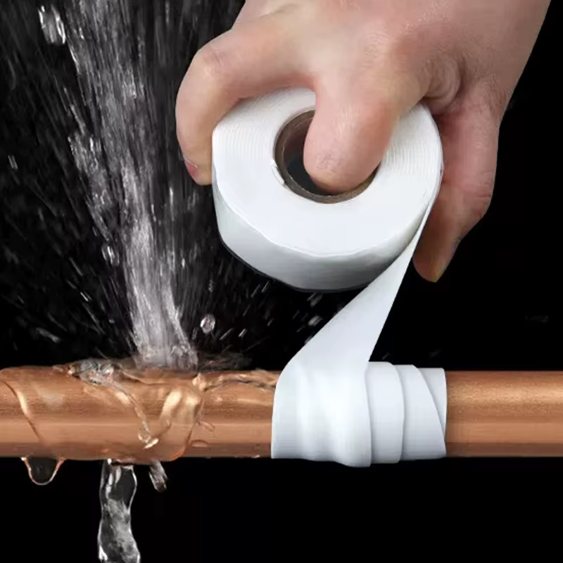 Ruban isolant auto-adhésif en caoutchouc de silicone