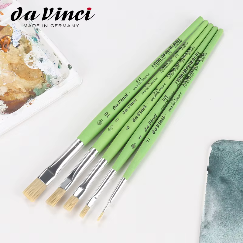 Pinceau de peinture artistique professionnel allemand Da Vinci